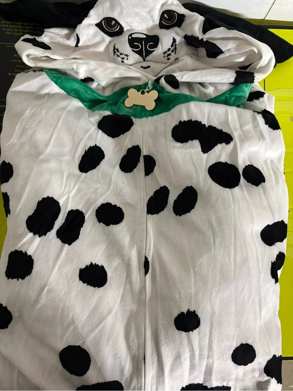 Spirit Dalmatian Union Suit Costume - White and Black